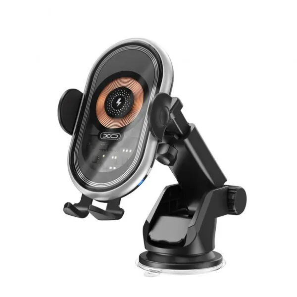 XO Design Incarcator Auto Wireless XO Design WX038, 15W, 1.67A, Negru