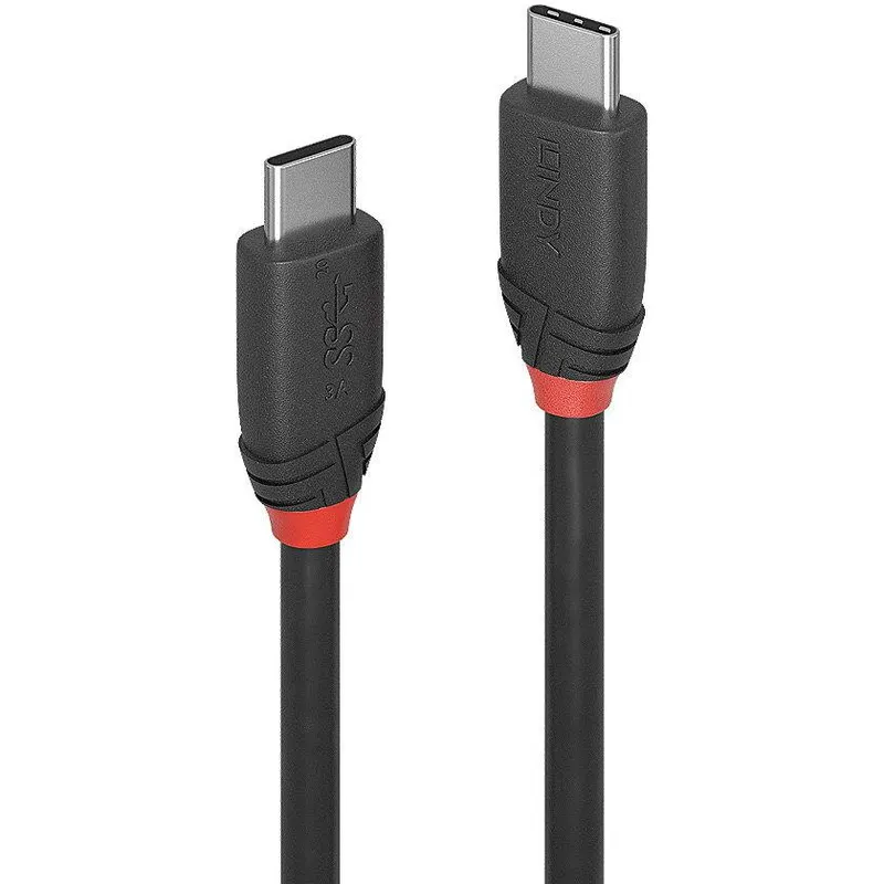 Lindy Cablu de date Lindy 36906, USB-C male - USB- male, 1m, Black