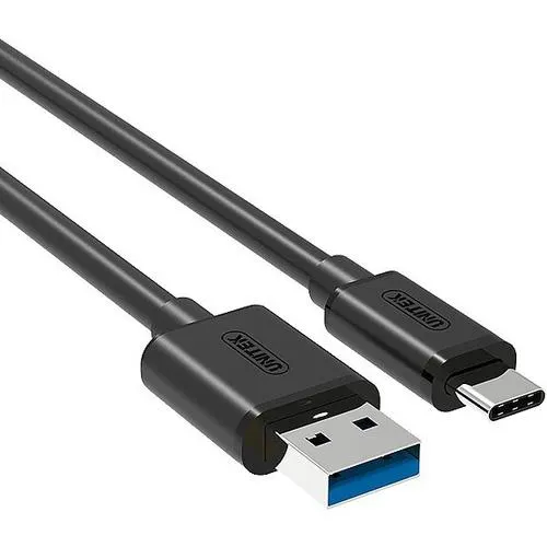 Cablu de date Unitek Y-C474BK, USB tip C / USB 3.1 (Negru)