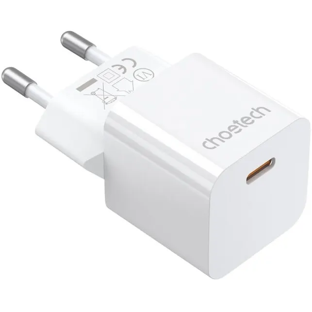 Choetech Incarcator, Choetech PD5010, 20W WIreless, alb
