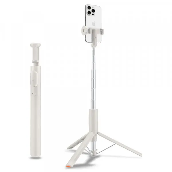 Spigen Selfie Stick Bluetooth Spigen S541W, Universal, Bej