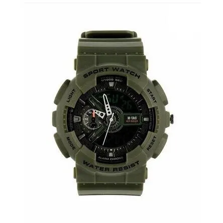 M-TAC Ceas inteligent Sport M-TAC, Rezistent la apa pana la 5 ATM, Olive