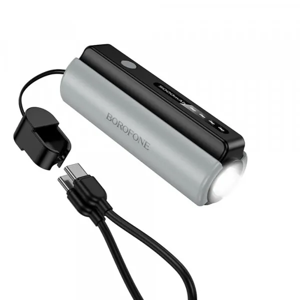 Borofone Baterie Externa Borofone BJ87 Star, 5000mAh, 10W, 1 x USB-C, Gri