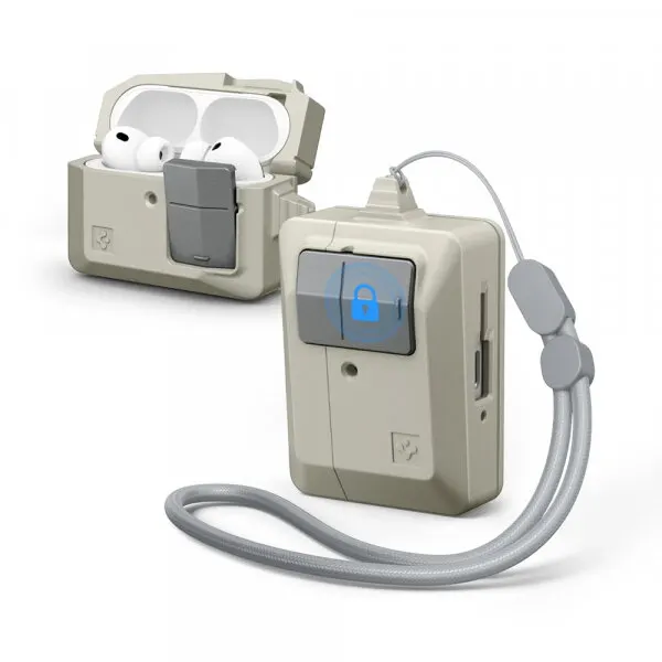 Spigen Husa Spigen Classic LS pentru Apple AirPods Pro 3, Crem ACS10978