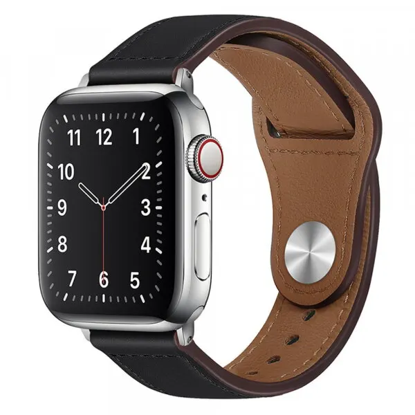 techsuit Curea Techsuit W033 pentru Apple Watch 49mm / 46mm / 45mm / 44mm / 42mm Series, Neagra