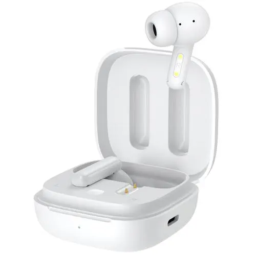 Casti True Wireless QCY T13 ANC, Bluetooth (Alb)
