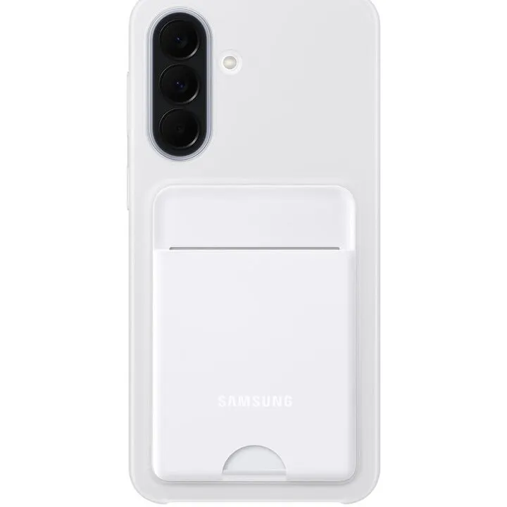 Samsung Husa telefon, Carcasa protectie spate Samsung Card Slot Case (A376), pentru Galaxy A37, Gri deschis