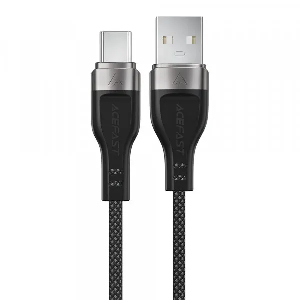 AceFast Cablu Date si Incarcare USB-A - USB-C Acefast C11-04, 18W, 1.2m, Negru