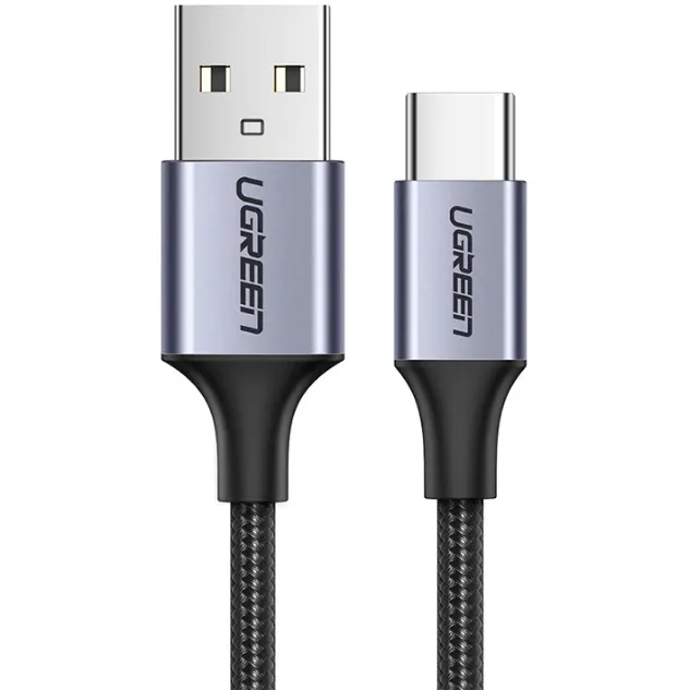 Ugreen Cablu de date Ugreen US288, USB - USB-C, 2m, Black