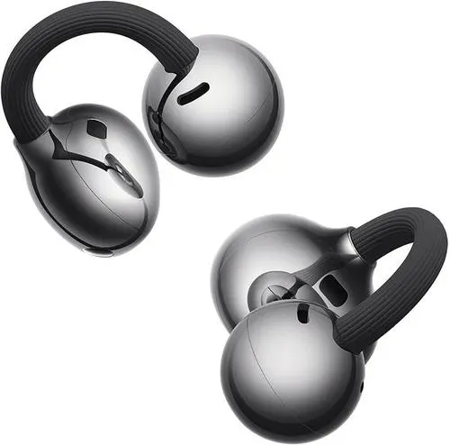 Casti True Wireless Open-Ear Huawei FreeClip 2, Bluetooth, IP57, Autonomie 9/38 ore, Microfon (Negru)