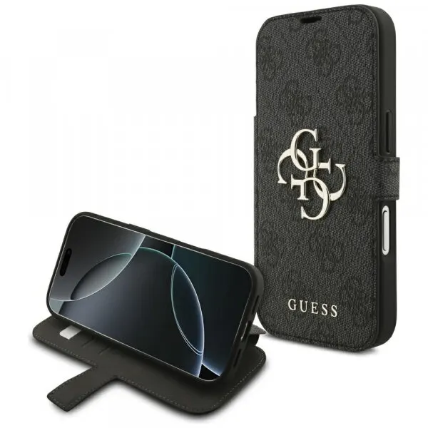 Guess Husa pentru Apple iPhone 18 Pro Max / 17 Pro Max, Guess, 4G Metal Logo, Neagra