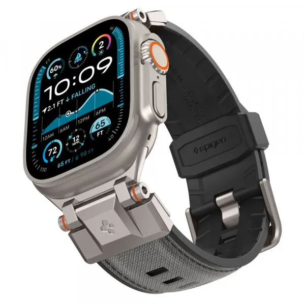 Spigen Curea Spigen DuraPro Armor pentru Apple Watch 49mm / 46mm / 45mm / 44mm / 42mm Series, Gri AMP09104