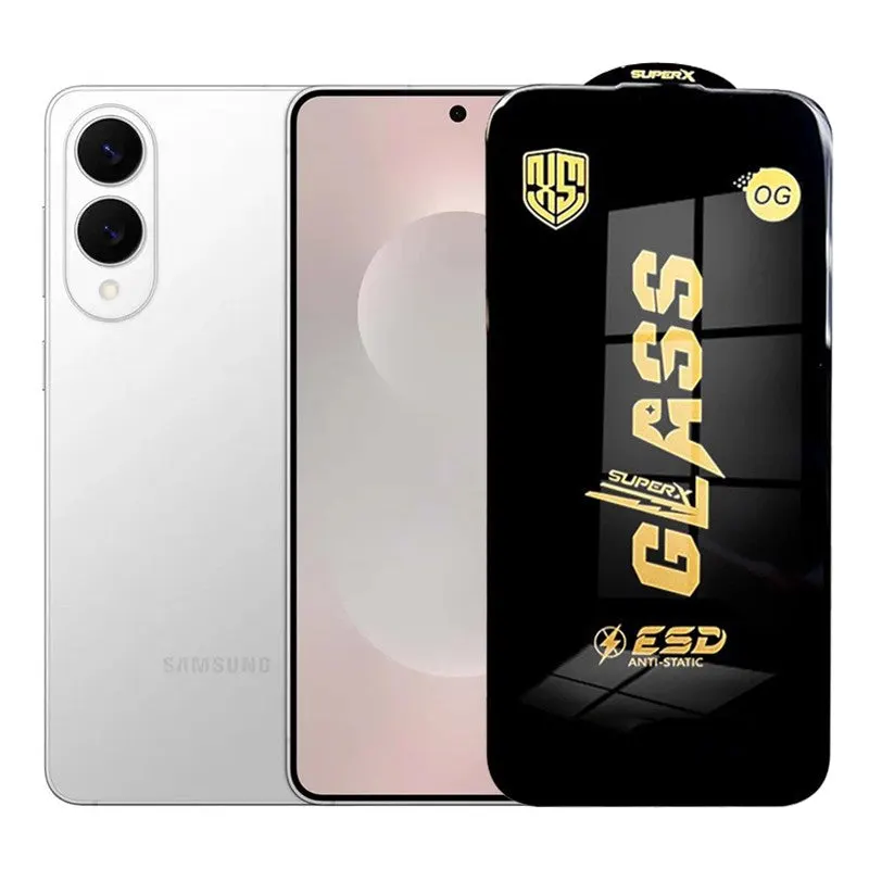 Flippy, Folie de Protectie pentru Samsung Galaxy S25 Edge, Flippy, Sticla Securizata ESD
