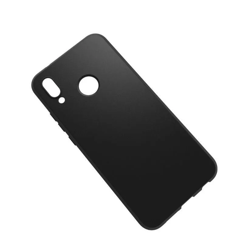 Huawei, Husa Huawei P20 Lite Matte Tpu Negru Mat