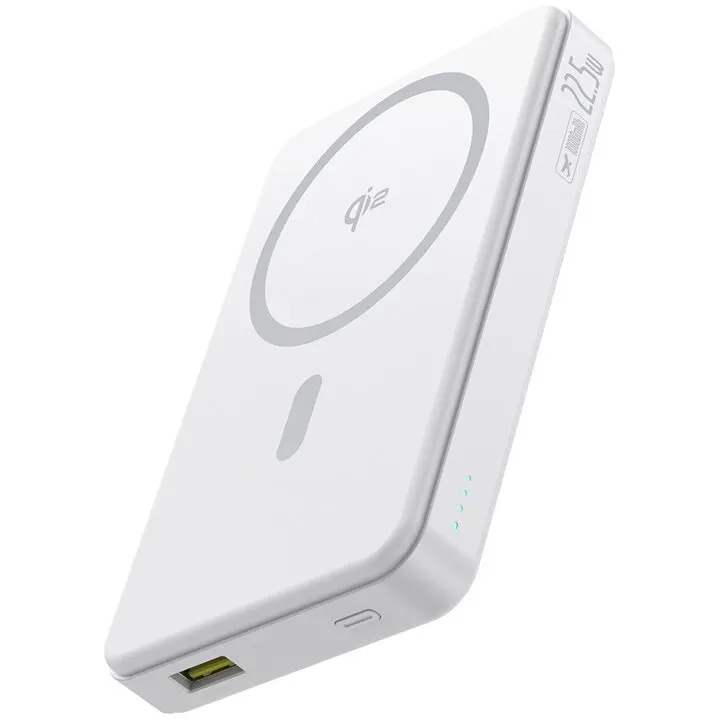 BASEUS Acumulator Portbail Baseus Airpow 2 Qi2 Magnetic 10.000 mAh, 22.5W, Alb
