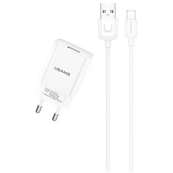 Usams Incarcator telefon Usams T36 1xUSB-C + Lightning PD3.0