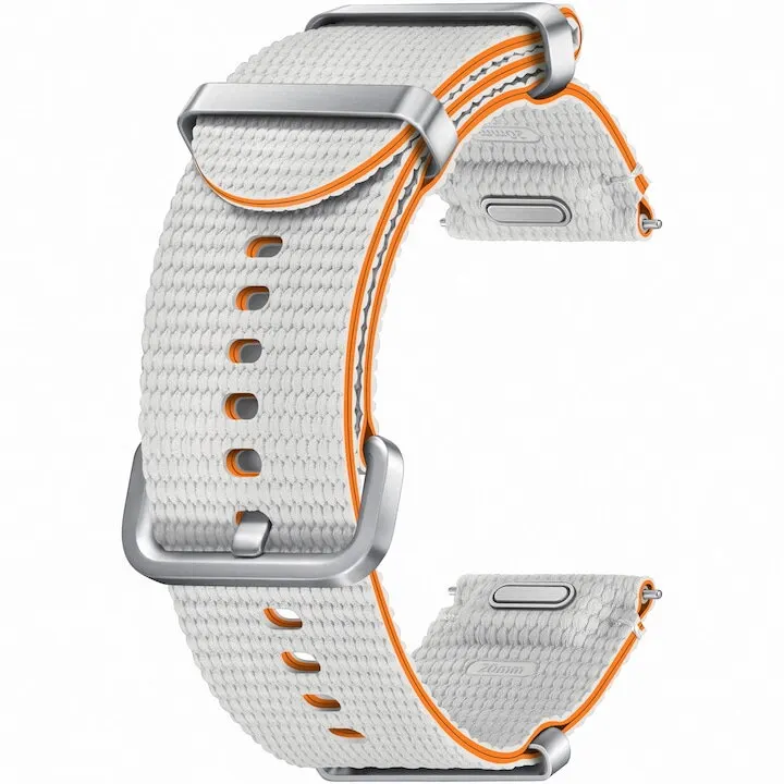 Samsung Curea Smartwatch Samsung Athleisure Band pentru Galaxy Watch7, marime M/L, Gri deschis