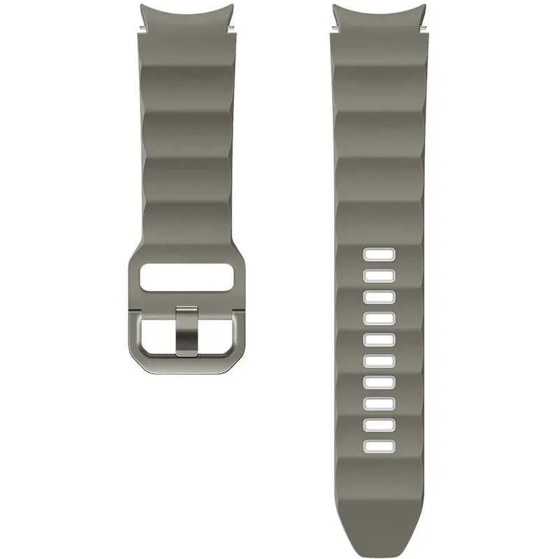 Samsung Curea Samsung Watch Rugged Sport Band pentru Galaxy Watch5/Watch5 Pro, 20mm (M/L), Gray