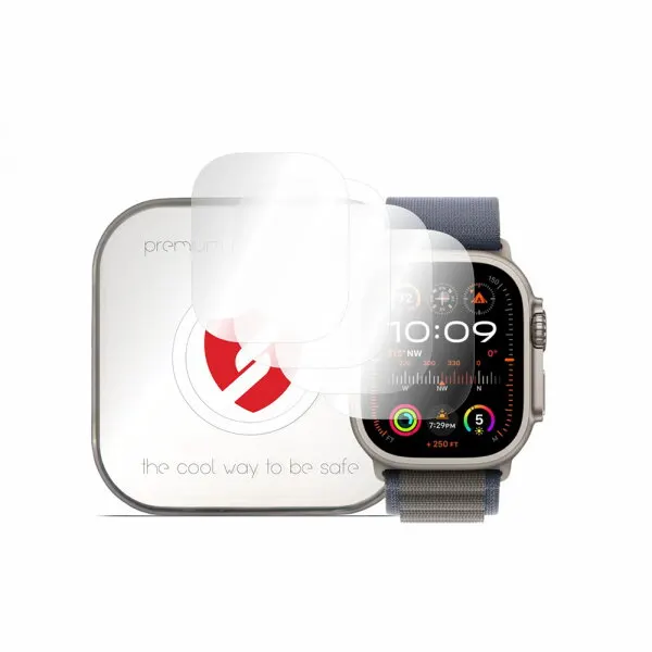 Smart Protection Folie Protectie Smart Protection Premium Classic pentru Apple Watch Ultra Series, Set 4 bucati, Plastic