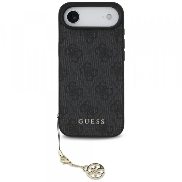 Guess Husa MagSafe pentru Apple iPhone 17 Air, Guess, 4G Charm Cradle, Neagra
