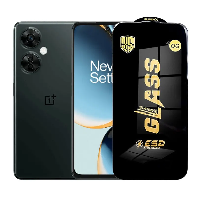 Flippy, Folie de Protectie pentru OnePlus Nord N30, Flippy, Sticla Securizata ESD, Margini Negre