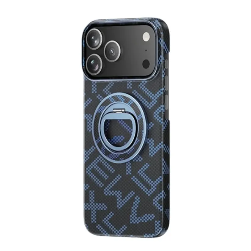 Husa pentru iPhone 17 Air, Flippy, Carcasa de Protectie Rezistenta Ultra-subtire, Suport Magnetic, Aspect Texturat