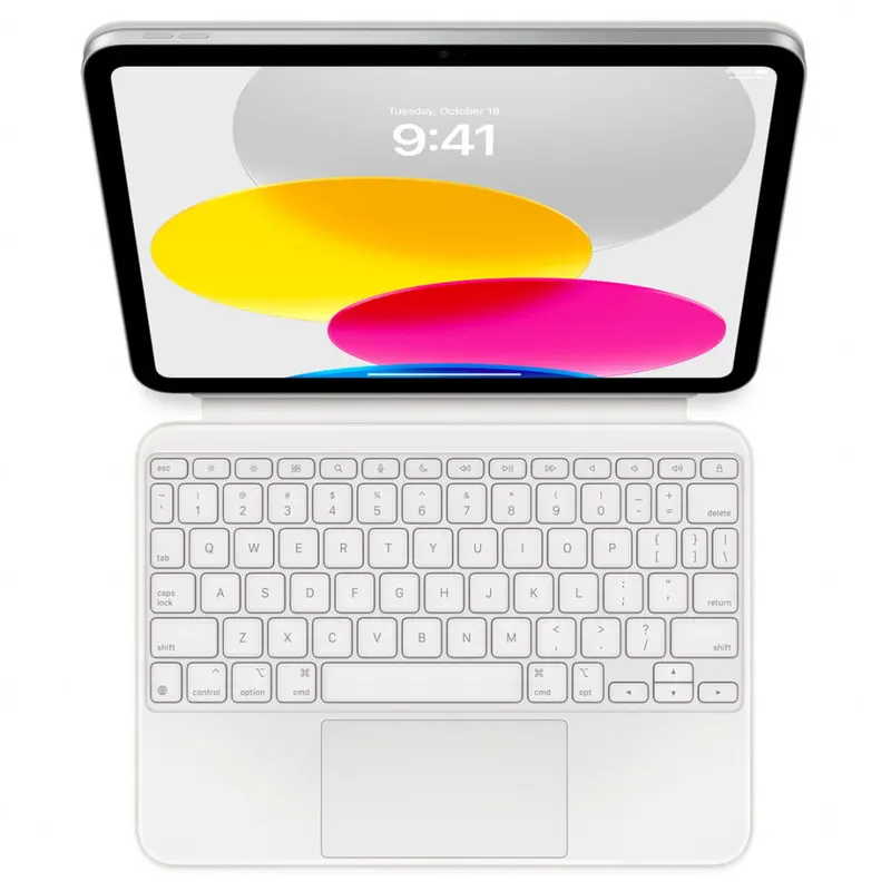 Apple Husa cu tastatura Apple Magic Keyboard Folio pentru iPad (10th generation), Romanian