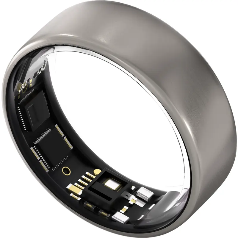 Ultrahuman Inel inteligent Ultrahuman compact - Inel inteligent, Incarcator, Cablu USB / Marime-10- Raw_Titanium