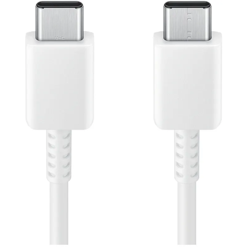 Samsung Cablu de date Samsung, USB Type-C & USB Type-C, lungime 1.8 m, max. 3A USB 2.0, Alb