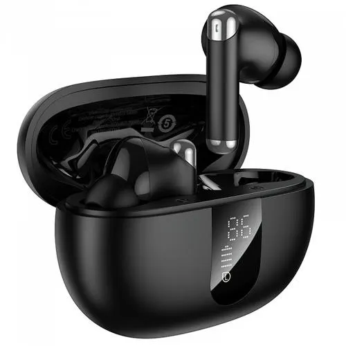 Casti True Wireless HOCO EQ26, Bluetooth, ANC, Negru