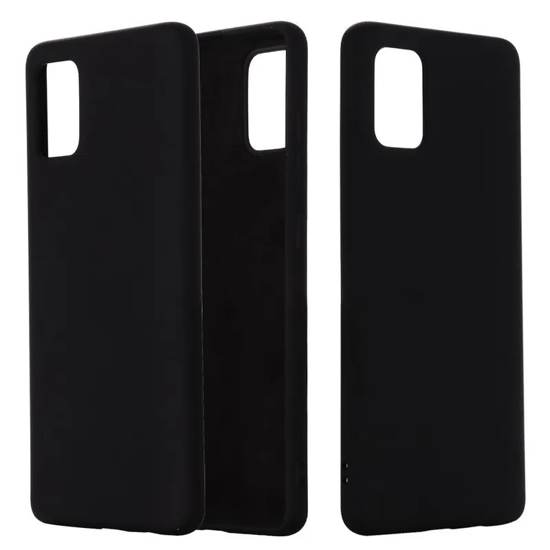 Samsung, Husa protectie compatibila cu Samsung S10 Lite Liquid Silicone Case Negru
