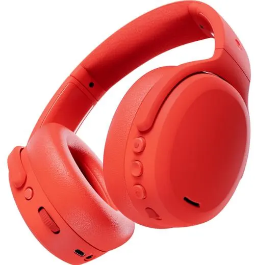Casti Stereo Wireless Skullcandy Crusher Anc 2, Bluetooth, Microfon, Over the Ear (Rosu)
