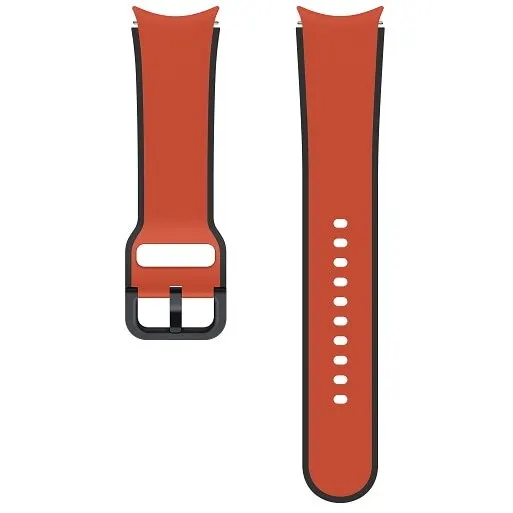 Samsung Galaxy Watch 5 - Bratara Sport Band Two-tone (20mm, M/L), Red
