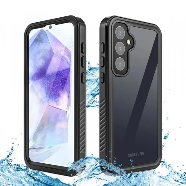 ShellBox Husa Waterproof pentru Samsung Galaxy S23 FE S711, ShellBox, Neagra
