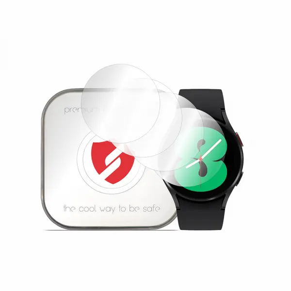 Smart Protection Folie Protectie Smart Protection Premium Classic pentru Samsung Galaxy Watch4 40mm, Set 4 bucati, Plastic