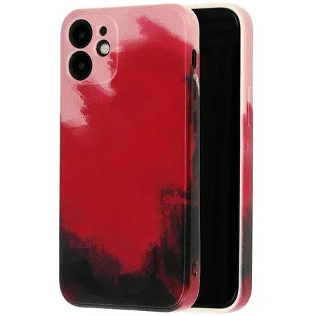 Flippy, Husa protectie Flippy compatibila cu Apple iPhone 11 Pro Max Tpu Ombre, Roz / Mov / Negru