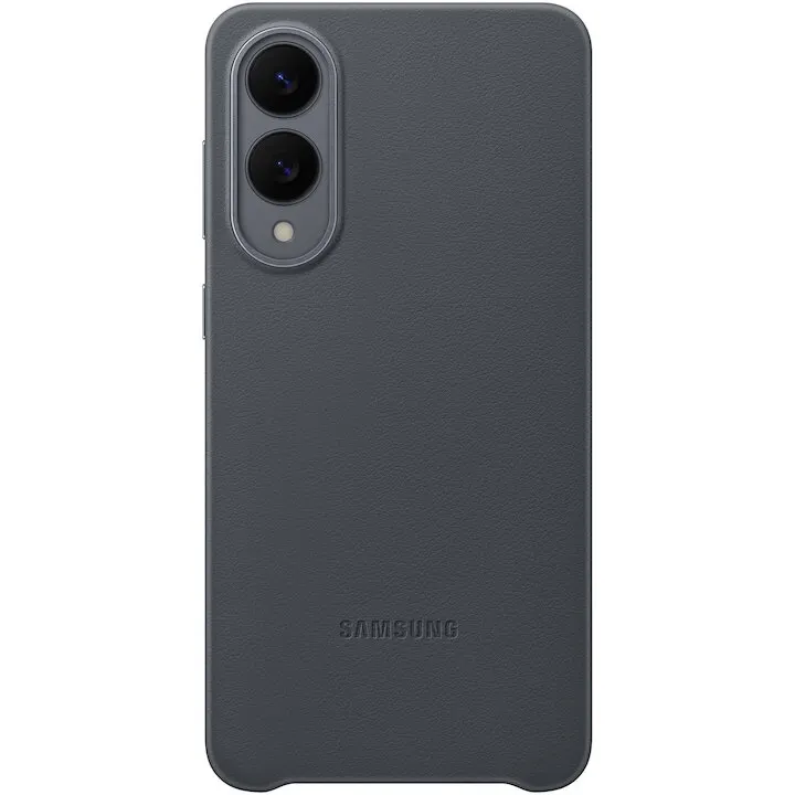 Samsung Husa Protectie Spate pentru telefon mobil Samsung Galaxy S25 Edge (S937) EF-VS937PBEGWW, Kindsuit (Leather) Case, Negru