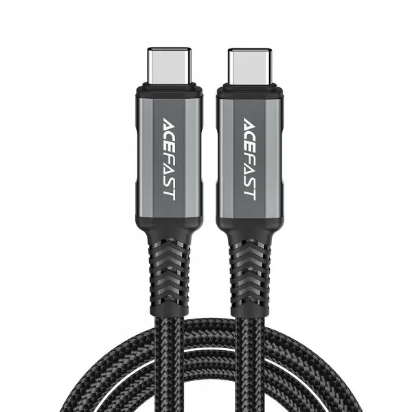 AceFast Cablu Date si Incarcare USB-C - USB-C Acefast C1-09, 240W, 1m, Gri