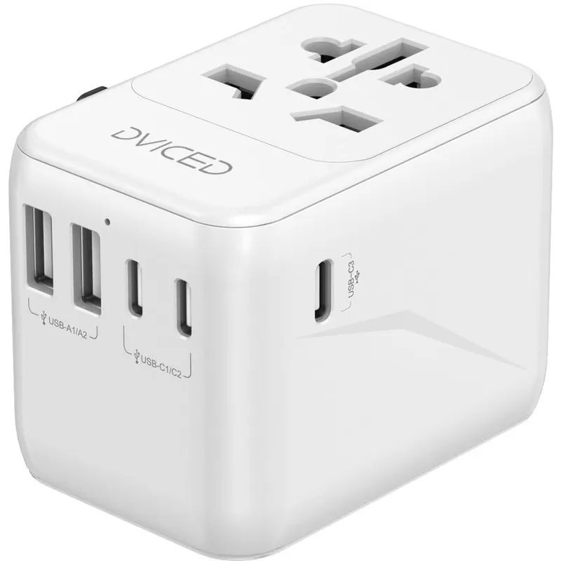 Dviced Dviced Universal travel adapter 28W - White