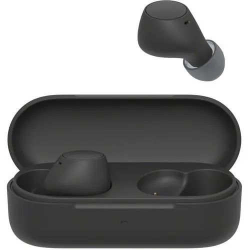 Casti True Wireless In-Ear Sony WF-C510, Bluetooth, Multipoint, ASM, Hands-free, Microfon, Control vocal, IPX4 (Negru)