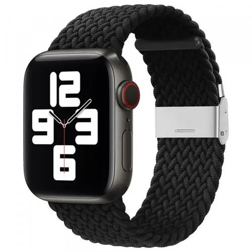 Curea Techsuit W032 pentru Apple Watch 42mm / 41mm / 40mm / 38mm Series, Negru
