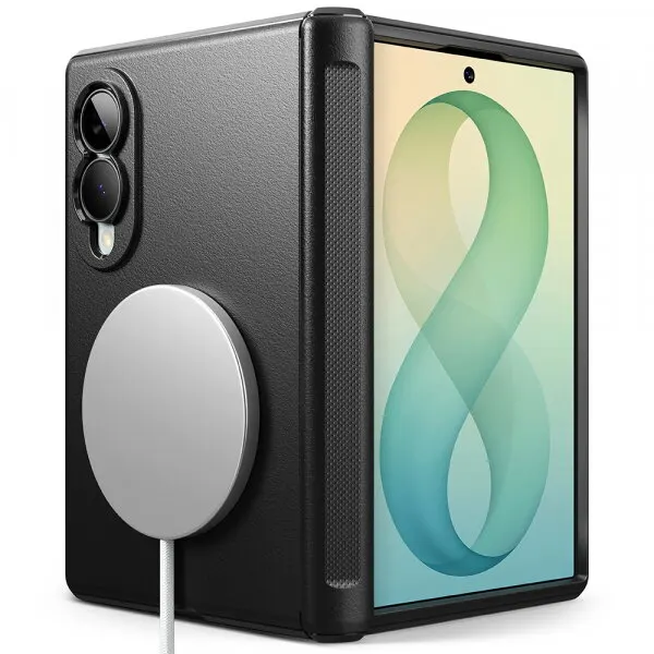 Ringke Husa MagSafe pentru Samsung Galaxy Z Fold8 F971, Ringke, Onyx Flap, Neagra