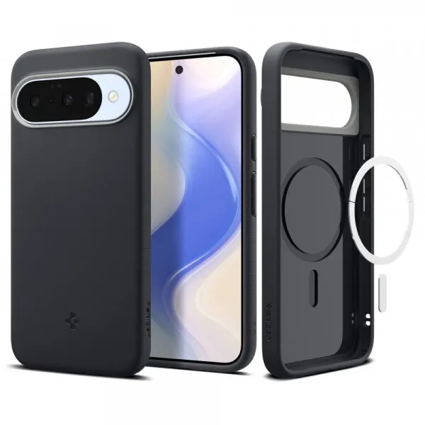 Spigen Husa MagSafe pentru Google Pixel 10 Pro / 10, Spigen, Caseology Nano Pop, Neagra ACS09713