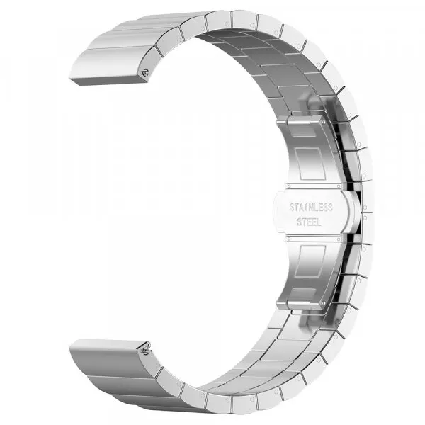 techsuit Curea Techsuit W012 pentru Samsung Galaxy Watch / Huawei Watch Series, 20mm, Argintie