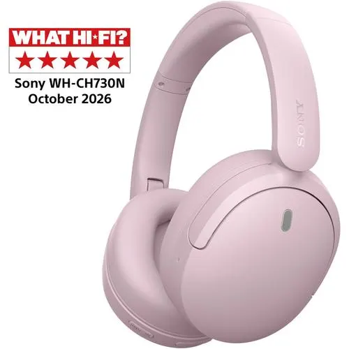 Casti Over the Ear Sony WH-CH730NP, Wireless, Bluetooth, Noise Cancelling, Multipoint connection, Microfon, Egalizator pe 10 benzi, Quick Charge, Autonomie 75 ore (Roz)