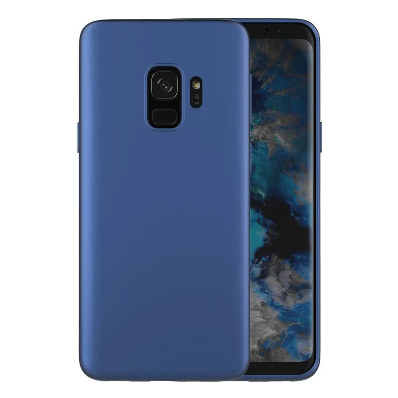 Samsung, Husa Samsung Galaxy S9 Plus Luxury Case Albastru