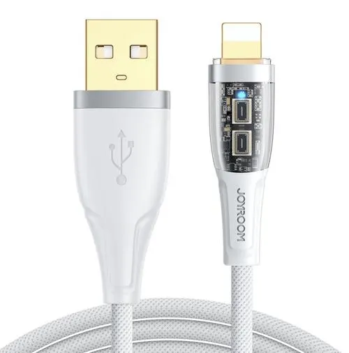 Cablu Date si Incarcare USB-A - Lightning Joyroom S-UL012A3, 18W, 1.2m, Alb
