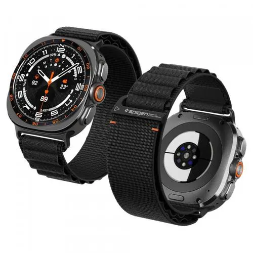 Curea Spigen AMP11613 WBF1 pentru Samsung Galaxy Watch Ultra Series, Neagra