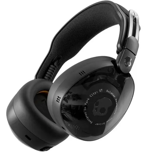 Casti Over-Ear Skullcandy Aviator 900 ANC, Wireless, Bluetooth, Premium 6-mic Adaptive ANC, Multipoint, Autonomie 60 ore, Negru