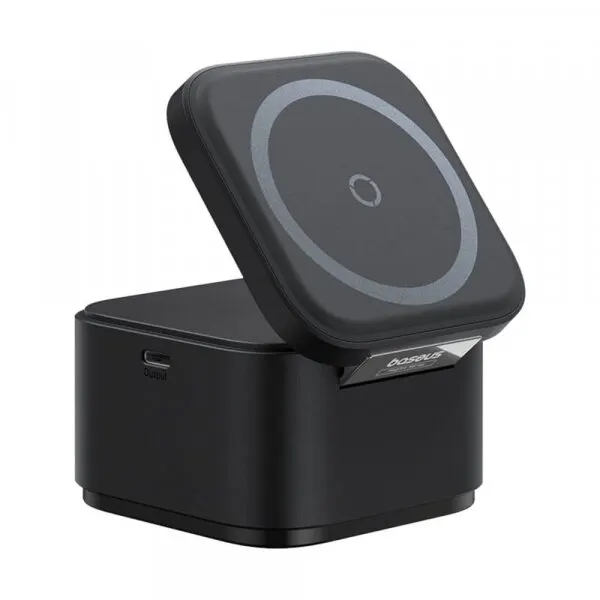 BASEUS Incarcator Retea Wireless Baseus MagPro, 25W, 1.67A, 1 x USB-C, Negru P10264100123-00